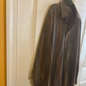 Western style dress shirt that practically goes with any and everything!!